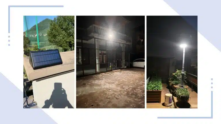 How Solar Motion Lights Work Year Round at different outdoor spaces