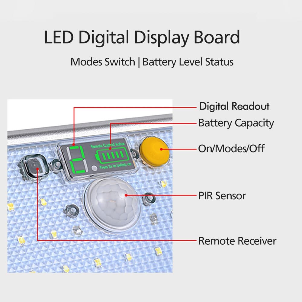 best solar security lights with motion sensor ip65 waterproof