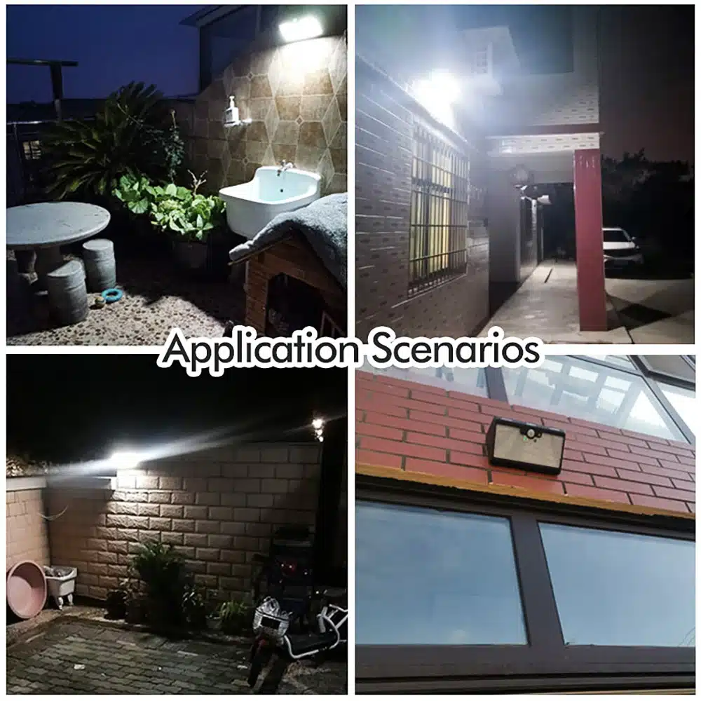 Application Scenarios of Versatile Modes Solar Motion Lights