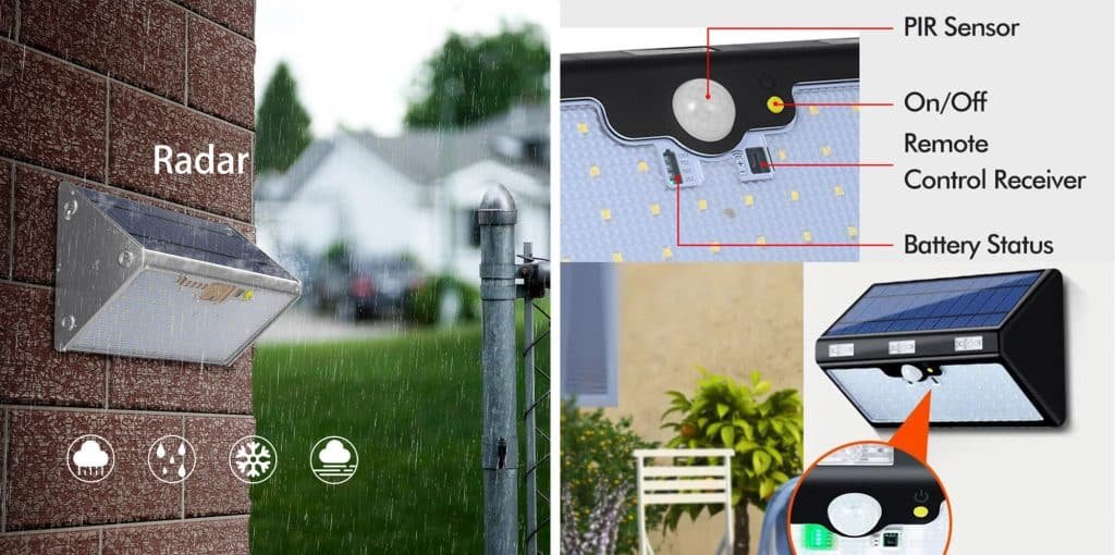 What’s the difference between PIR and radar motion sensors in solar lights?