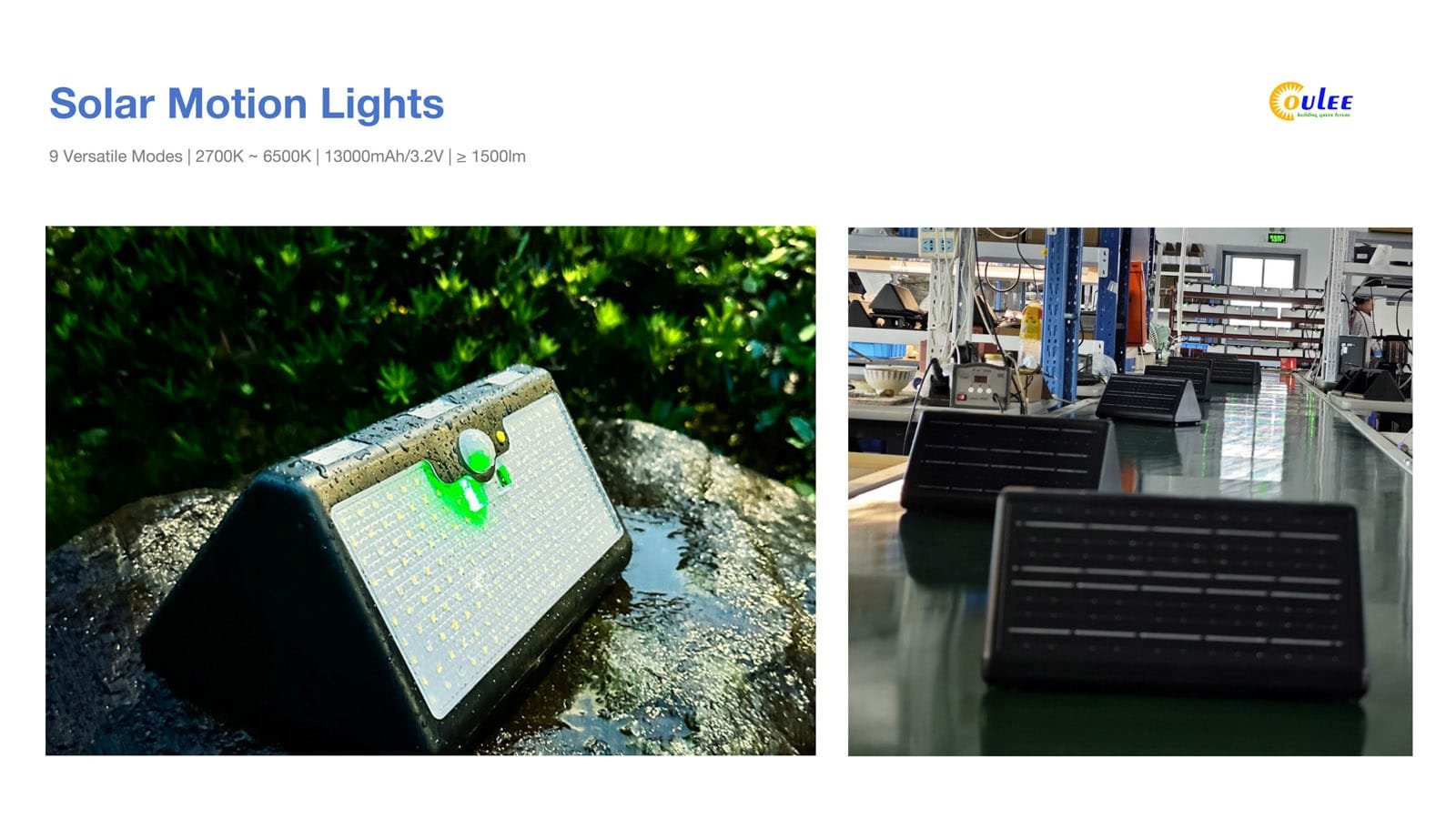Partner with Couleelight for versatile motion-activated solar lights and outdoor decorative illumination