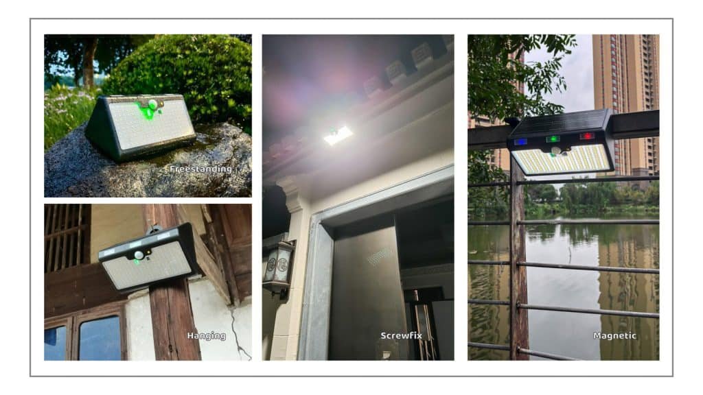 Installation Options for the Best Solar Motion Sensor Lights Screwfix Magnetic Hanging PIR Security Lights