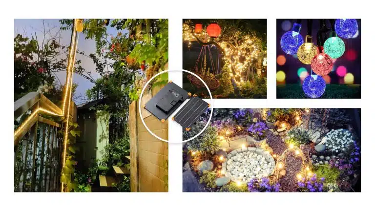 Illuminate your garden pathways with solar fairy lights for both safety and style