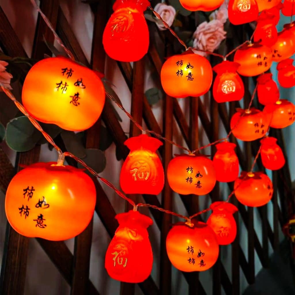 outdoor solar lights with power bank persimmon lights