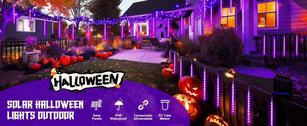 easy diy installation guide for solar meteor shower lights